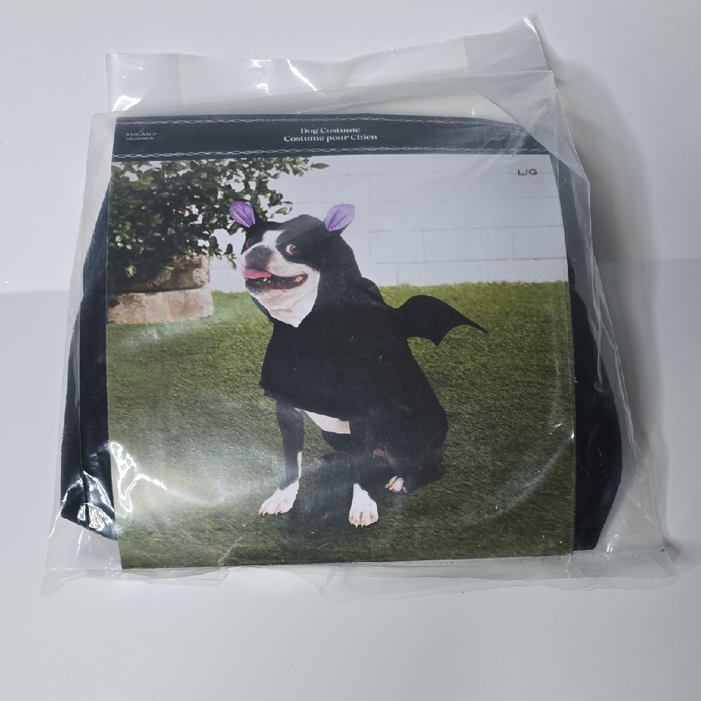 New - Ashland Black Dog Costume Size L